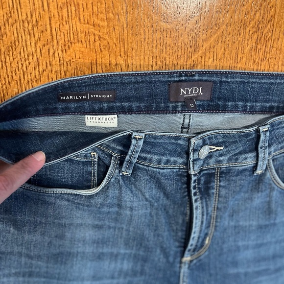 NYDJ Marilyn Lift and Tuck Straight Leg Jeans - Picture 5 of 8